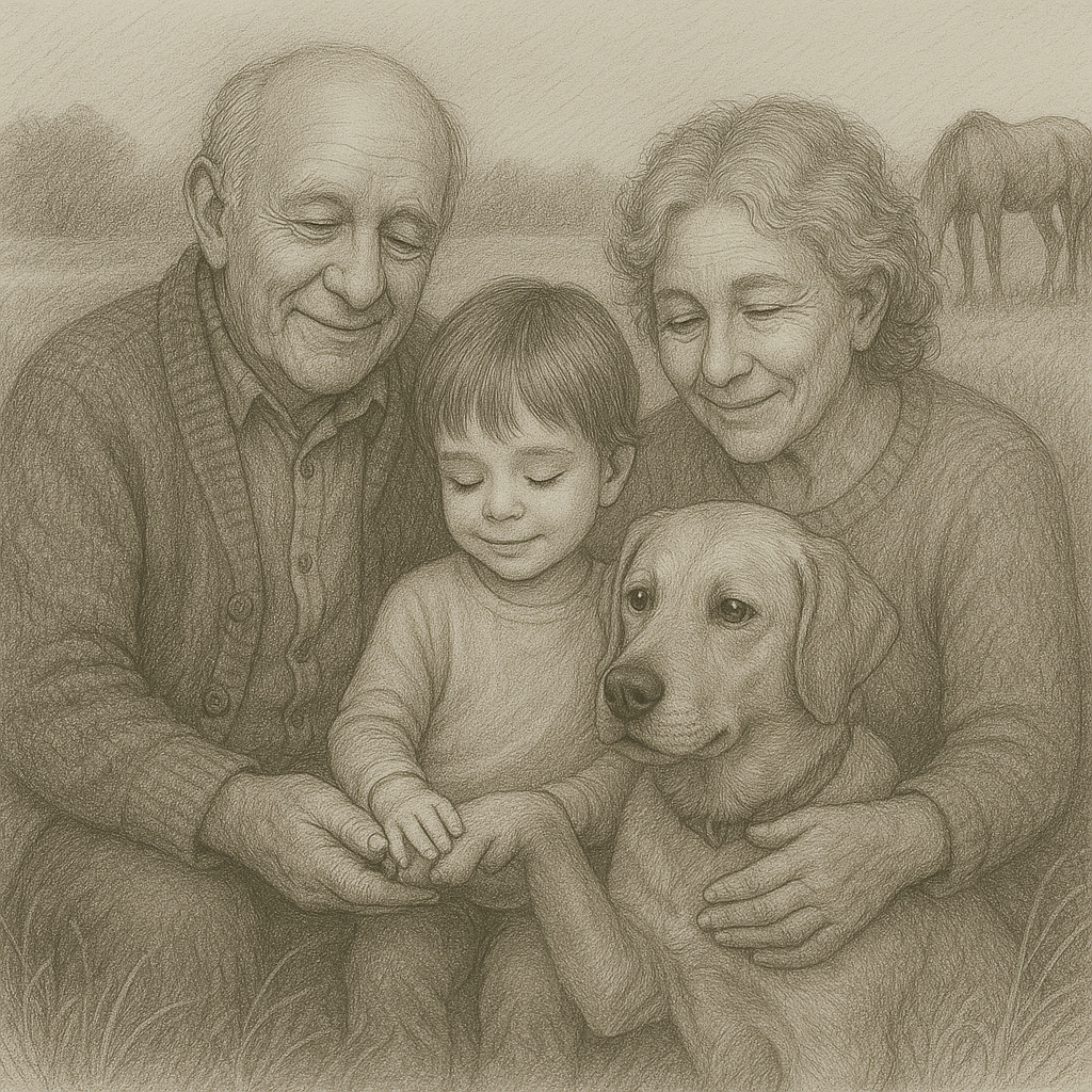 Custom Family Pencil Portrait